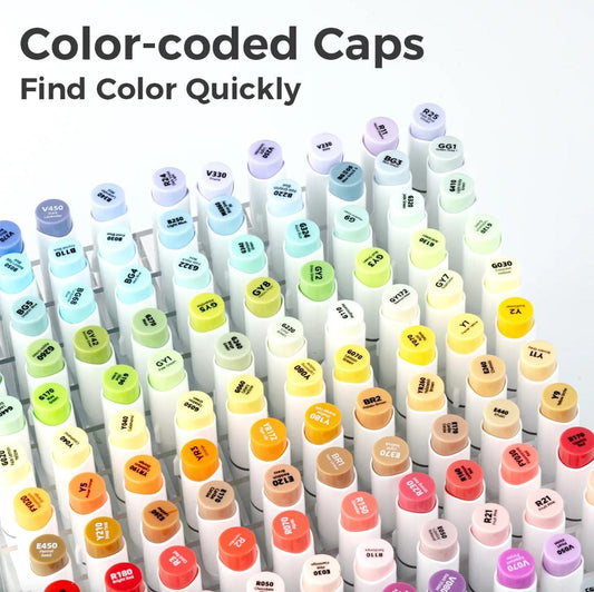 Single Ohuhu Honolulu Blue-Greys (BG1-BGII09) Alcohol Marker (2024/Old Codes)